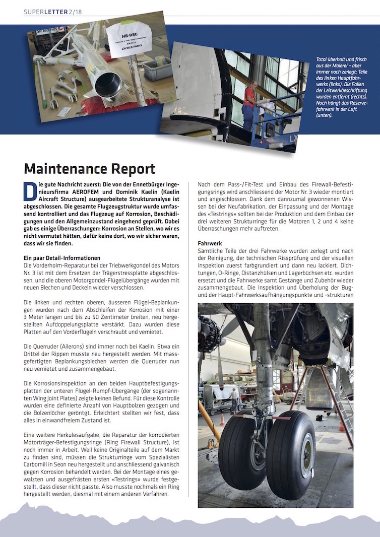 Maintenance Report D 1
